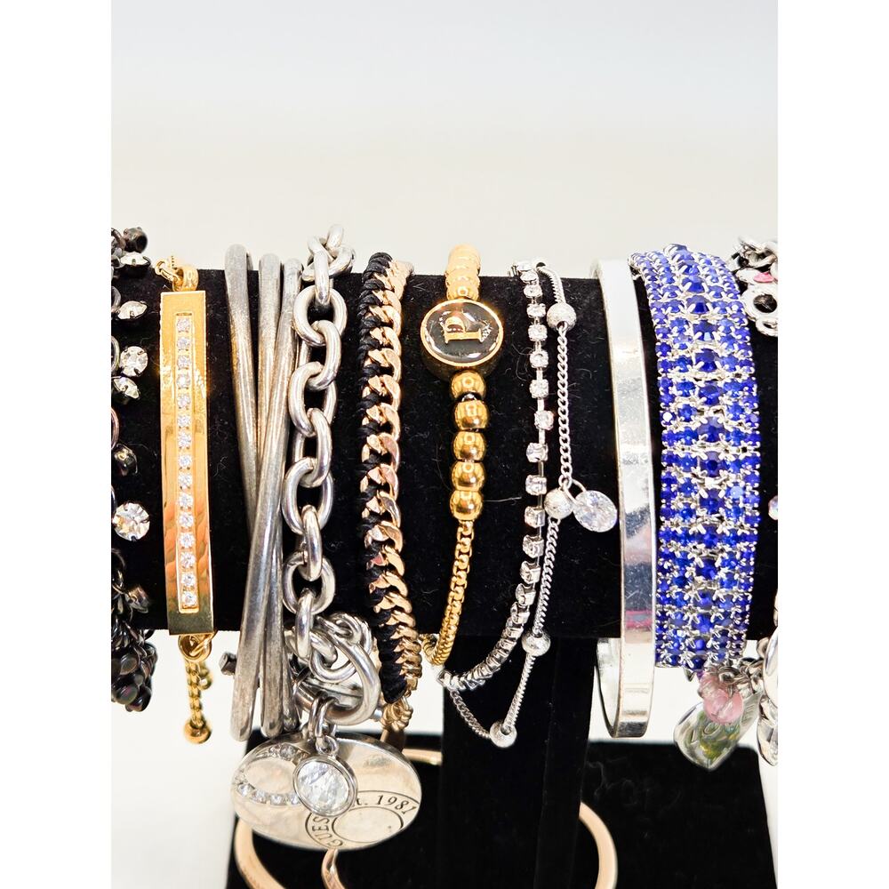 35 Y2k Fairycore McBling bracelets - Great for Layering - Picture 3 of 9